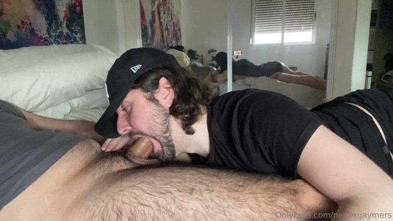 Nenesgaymers: Gran polla, semen en la boca