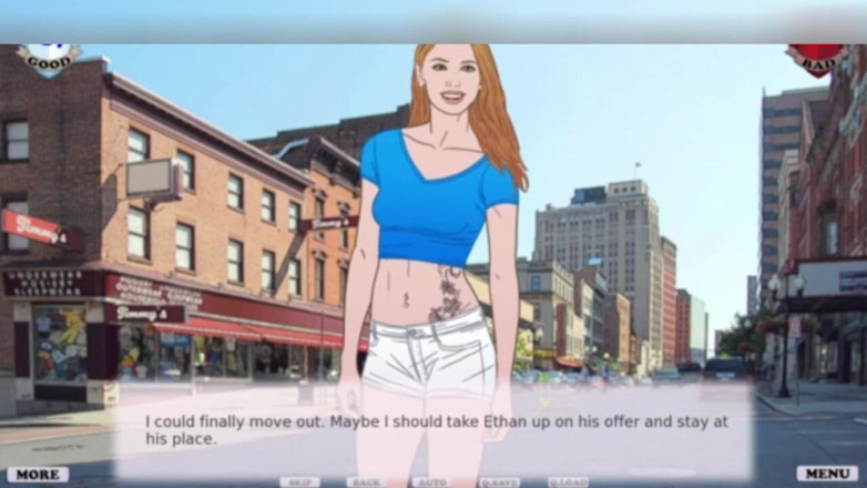 3DXXXTEEN2 Cartoon: Pertunjukan seksi dari bintang video. Seks kartun lucah 3D