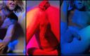 Femboy love: Vibrador masturbing, duas gozadas! Femboy come porra