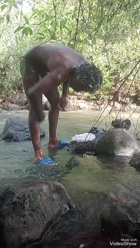 Sexyjayla254: Mydlana masturbacja Wielki czarny kutas orgazm na zewnątrz część 1