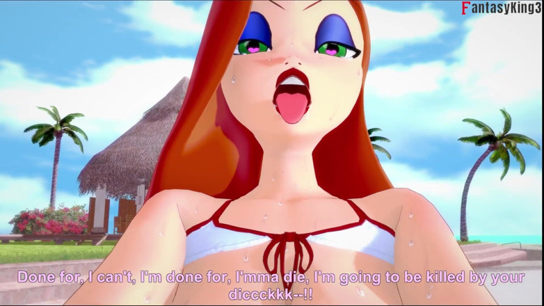 Fantasy king: Jessica Rabbit get fucked in a pool