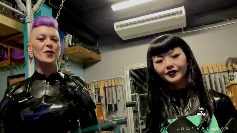 Lady Valeska: Dominant nurses give you prostate examination