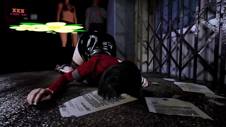 X Hentai: Gagica sexy are parte de sex în grup - Animație 3D Hentai V696