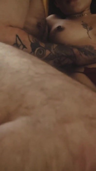 Big Booty Brunette Gives an Amazing Cock Massage