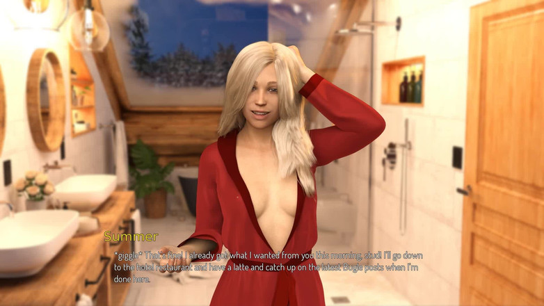 Dirty GamesXxX: College bunden, arktiskt äventyr: otrogen pojkvän, kyss på snön avsnitt 10