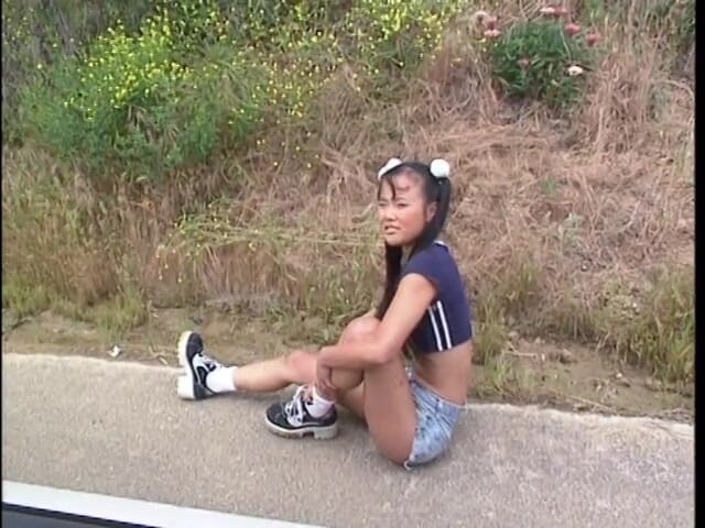 Pound Me Outside: Finds asian on the road and fucks her