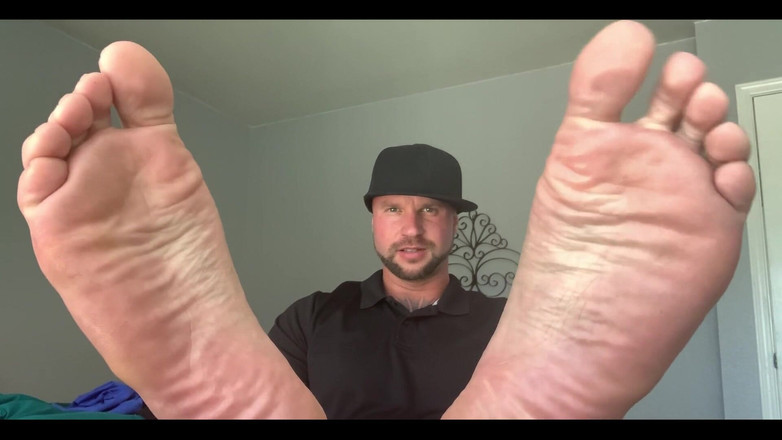 Jasons feet: Fötter närbild