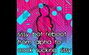 Camp Sissy Boi: 알파에서 자지 빠는 Sissy Bot 리부트