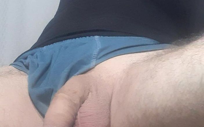 Big uncut hard cock: I Show My Monster Cock Being Soft