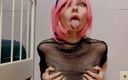 Dirty slut 666: Pink hair slut sakura haruno does a slobbery ahegao and...