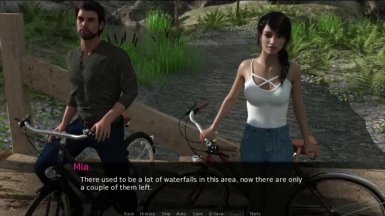 Visual Novels: Pine falls part 7