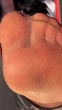 Glory Hole Worship: I Used Your Mouth with My Sweaty Nylon Feet and Wet Ass