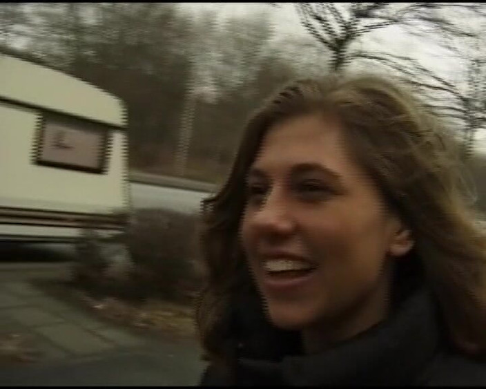 German Homemade: Piccola teen rimorchiata dalla germania a pecorina al casting