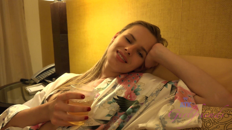ATK Fans (Girlfriends): Jillian looks so sexy in her silky robe ready to...