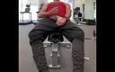 JockDad87: Jockdad87 Hotel Gym Jerk och Cum del 2