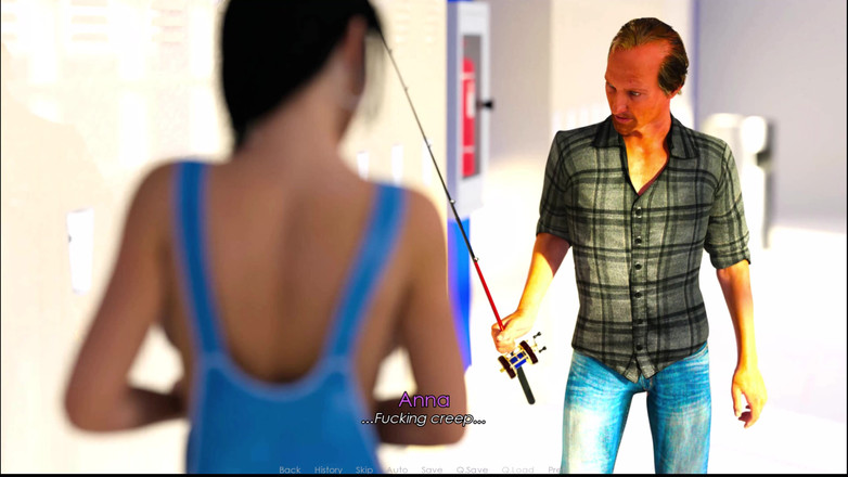 Johannes Gaming: 安娜硬考试2安娜有一个新的制服尝试。