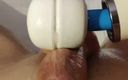 DMV toy lover: Hitachi wand milking so much pre cum out part 1 DMVToyLover223