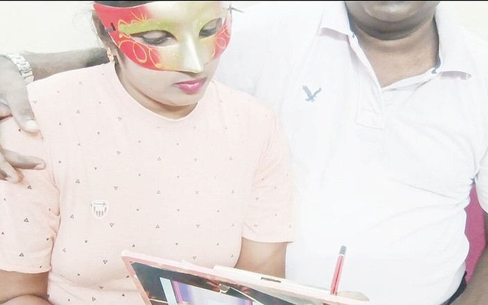 Telugu honey lips: Indisches studentenmädchen fickte vormundungslehrerin mit telugu-dirtytalks