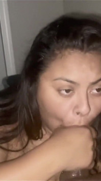 Queen Monica Gets Her Face Painted in Cum