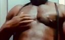 Black smoking muscle stepdad: Black Bodybuilder Verbal Smoke &amp;amp; Cum