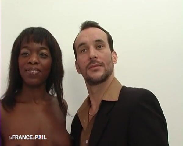La France a Poil: A Beautiful Tall Black Slut First Time Sodomized in Front...