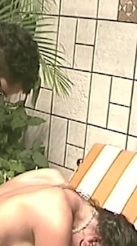 Insatiable Brunette MILF Takes Two Cocks Simultaneously