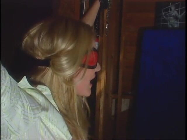 Project Femdom: Blindfolded bitch fucked and gets cum on her ass