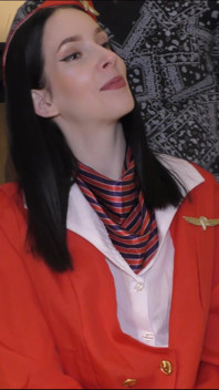 Hungarian Air Hostess Jasmine Jayne Take BBC Creampie