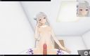 H3DC: 3d Hentai - pov Emilia de Re Zero cavalga seu pau