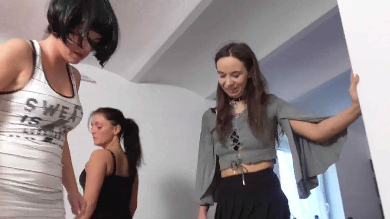 Femdom Austria: Trampling All Over Their Two Slaves