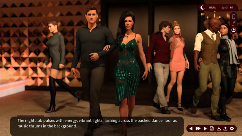 Dirty GamesXxX: Whispers of Desire: Husband Watches His Wife Dance with Their...
