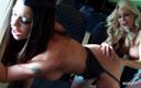 Full porn collection: Horny Stewardess Caught Having Lesbian Masturbation with Colleague on the...