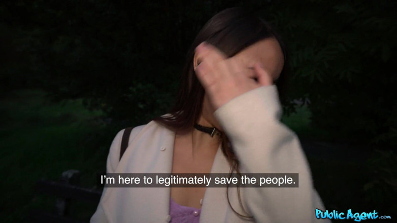 Public Agent: Public Agent - Cute Asian Yiming Curiosity Wants White Cock Real...