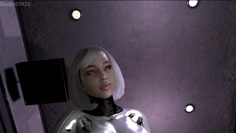 Studio 57429: Wild Ride with Femdom Robot Gynoid Fembot, POV