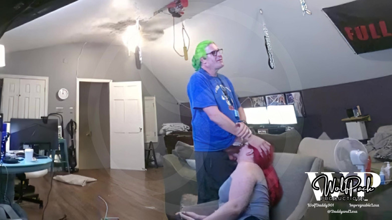 DaddyandLexa: Dicke titten, asiatische amerikanische sissy-transen-falle für einen quickie-spermaladung benutzt