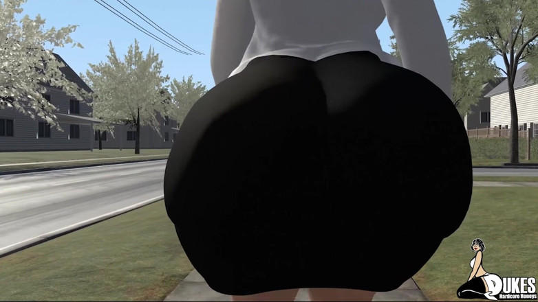 Dukes Hardcore Honeys: Big butt Jewish teacher gets smashed by big black cock