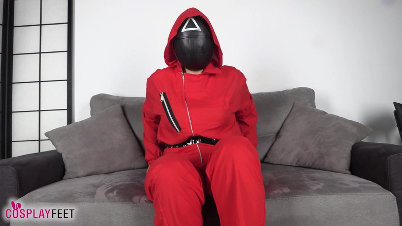 Feet & Cosplay: Reclutador diabólico prueba la restricción del novato y ve si...