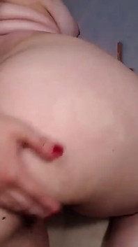 Natural Horny Brunette Shows off Ass Tits and Holes