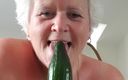 UK Joolz: Going crazy with a cucumber this afternoon