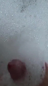 Strong Pennis Mastrubation in Wash Tub