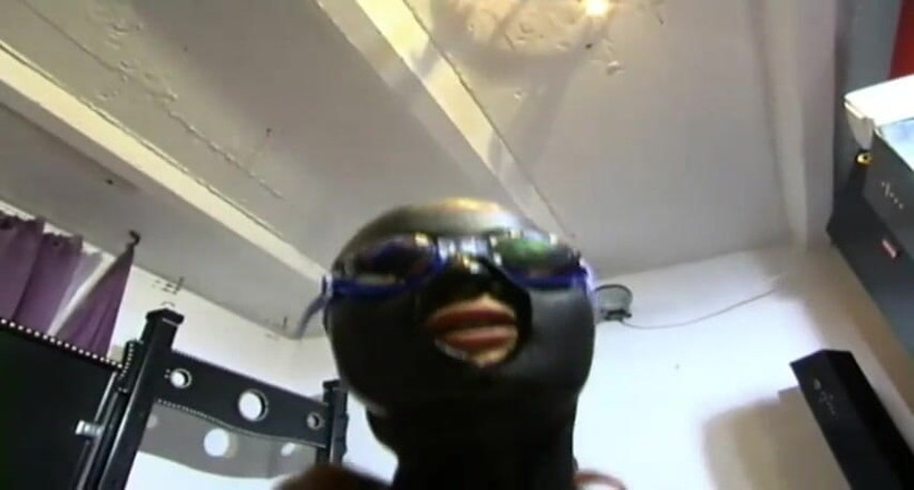 Fetish Desire: Bdsm action with masked girl