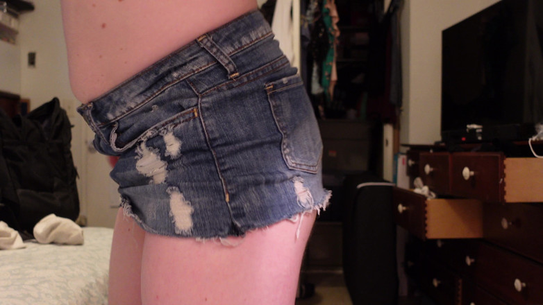 Bi curious: Sissy little bitch dressed like a whore