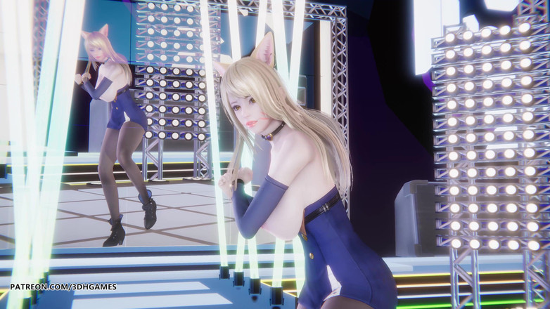3D-Hentai Games: [MMD] T-ara - Liga Striptis Seksi Ahri Yang Gila