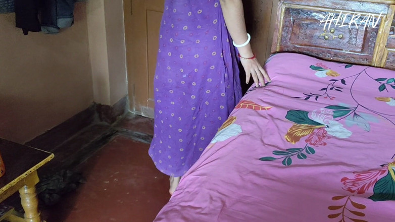 Aahan Ahiran: Aahan Fucking Kajal Pussy in the Bed. Ass View Is...