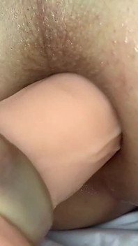 Closeup Dildo Anal Paly