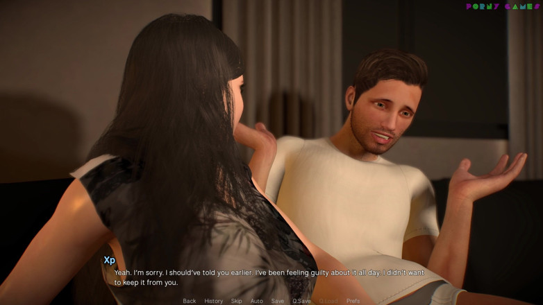 Porny Games: Friendly Housewife by White Foam - Couple Confessing They Cheated and...