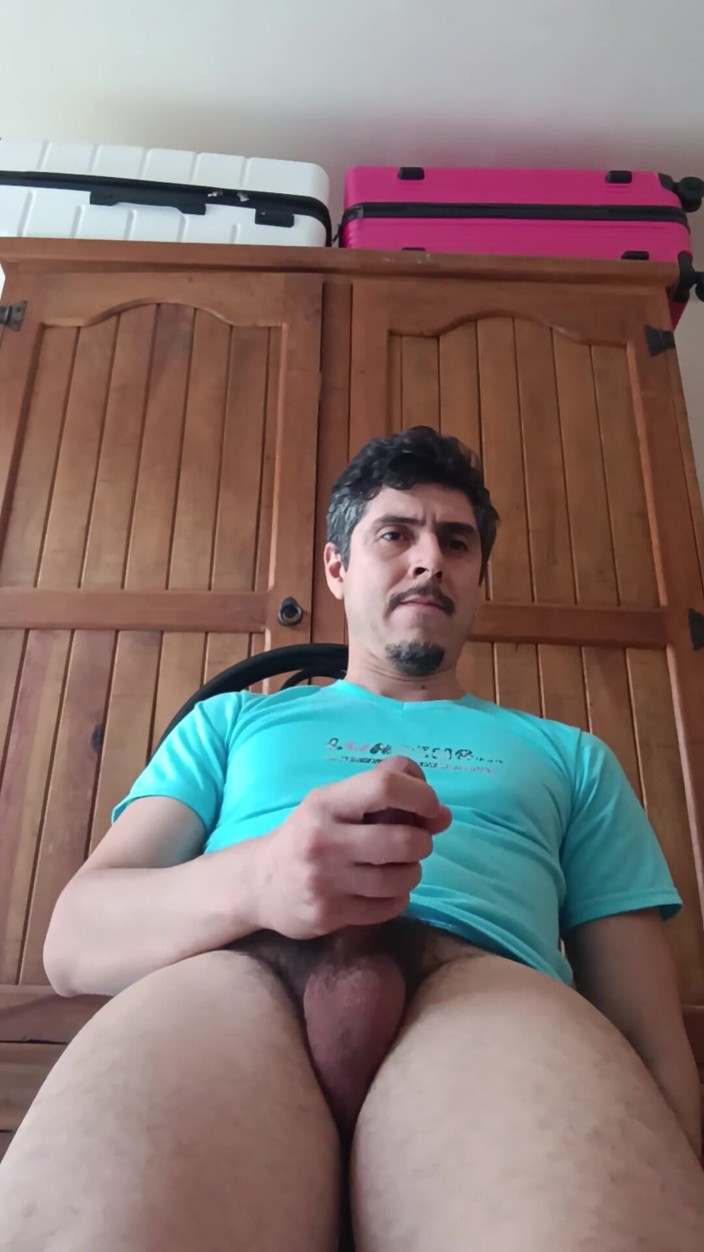 Tabasco Jake: Masturbating My Big Cock to Videos