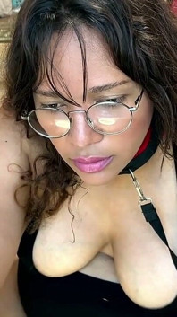 Wetting My Pussy, She Uses Her Fingers for Her Pleasure