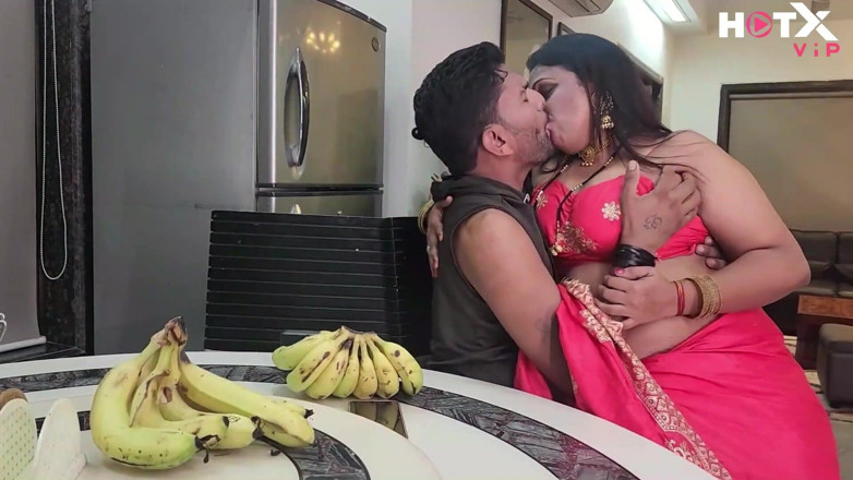 Indianxxx nude: Huge Boobs Indian MILF Bhabhi Strips Saree and Fucks with...