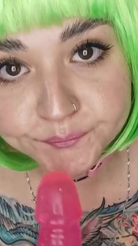 I Suck My Dildo - Pink Hurricane